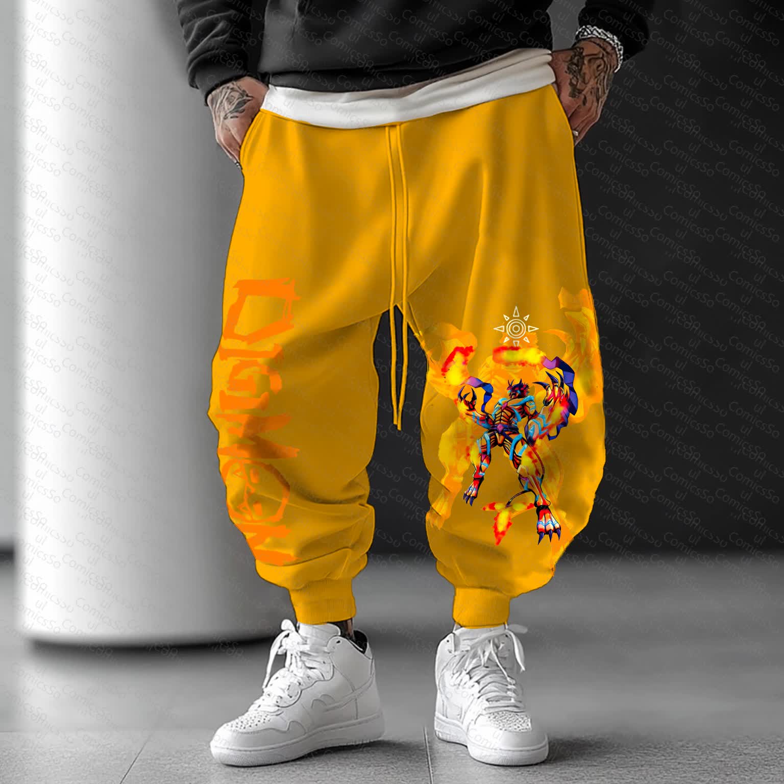 Unisex  “Comicssoul” Casual Anime Streetwear Pants