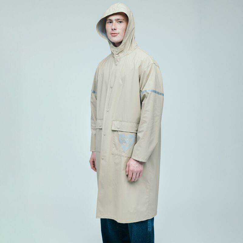 HUMAN MADE PACKABLE RAIN COAT