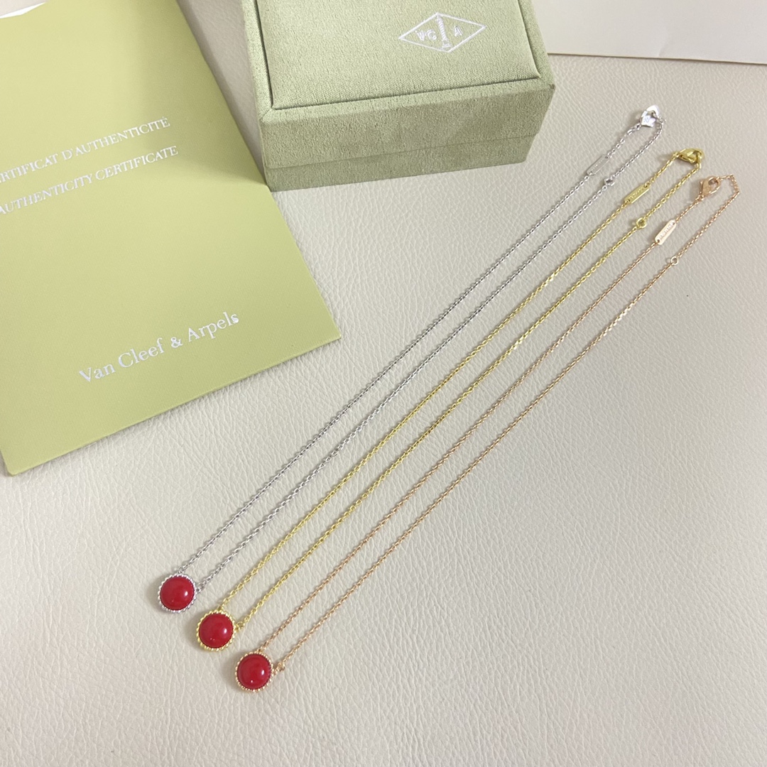 VCA Candy Color Perlee Couleurs Pendant Necklace - Original Replica Club