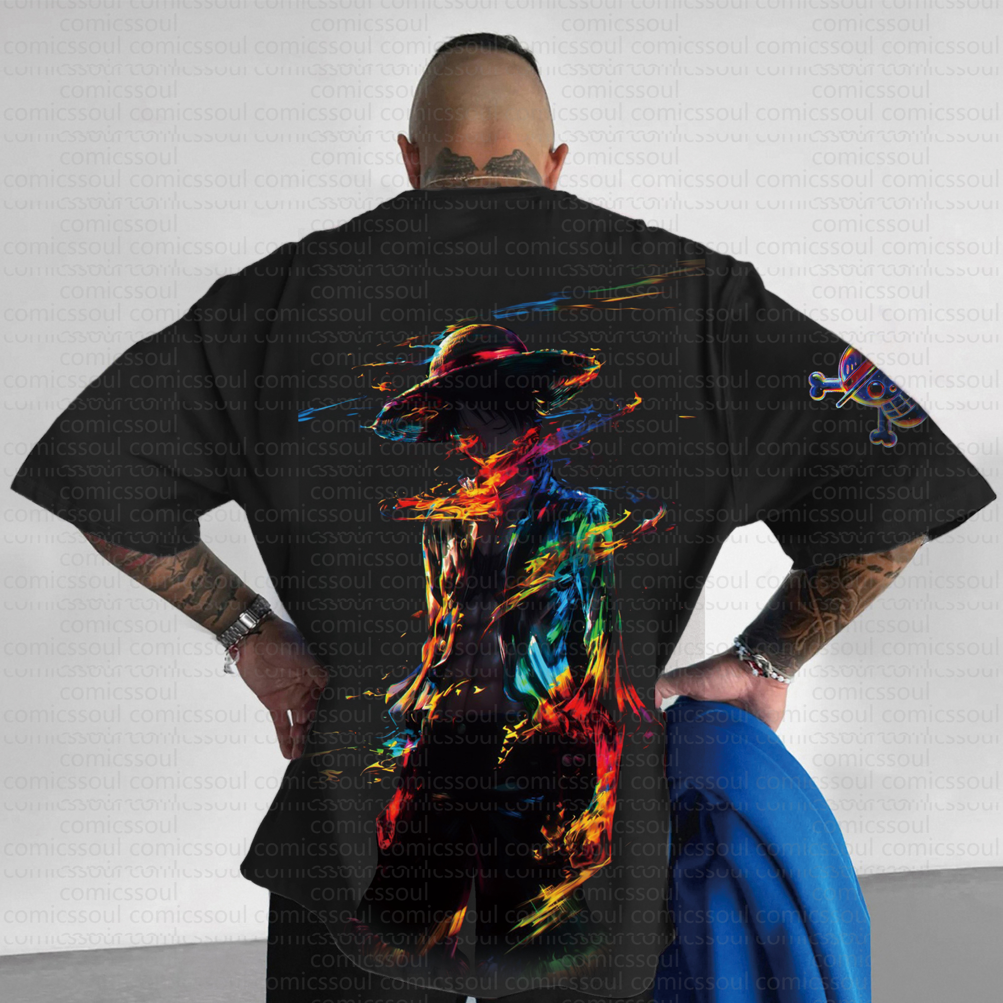 Unisex Anime Inspired Vintage T-Shirt | Comicssoul
