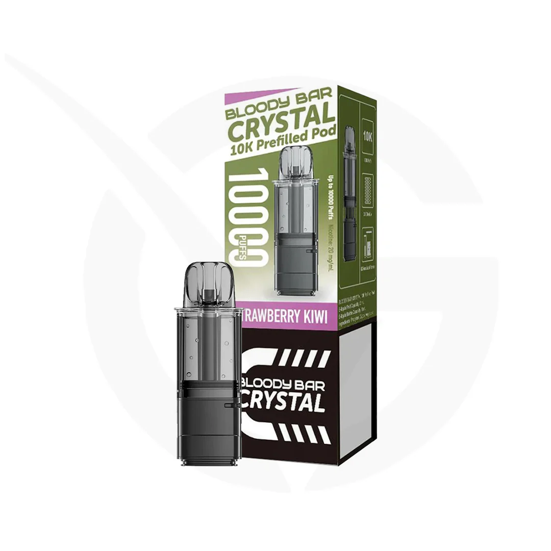 crystal bloody bar vape Strawberry Kiwi Refill Pack By Bloody Bar Crystal 10k
