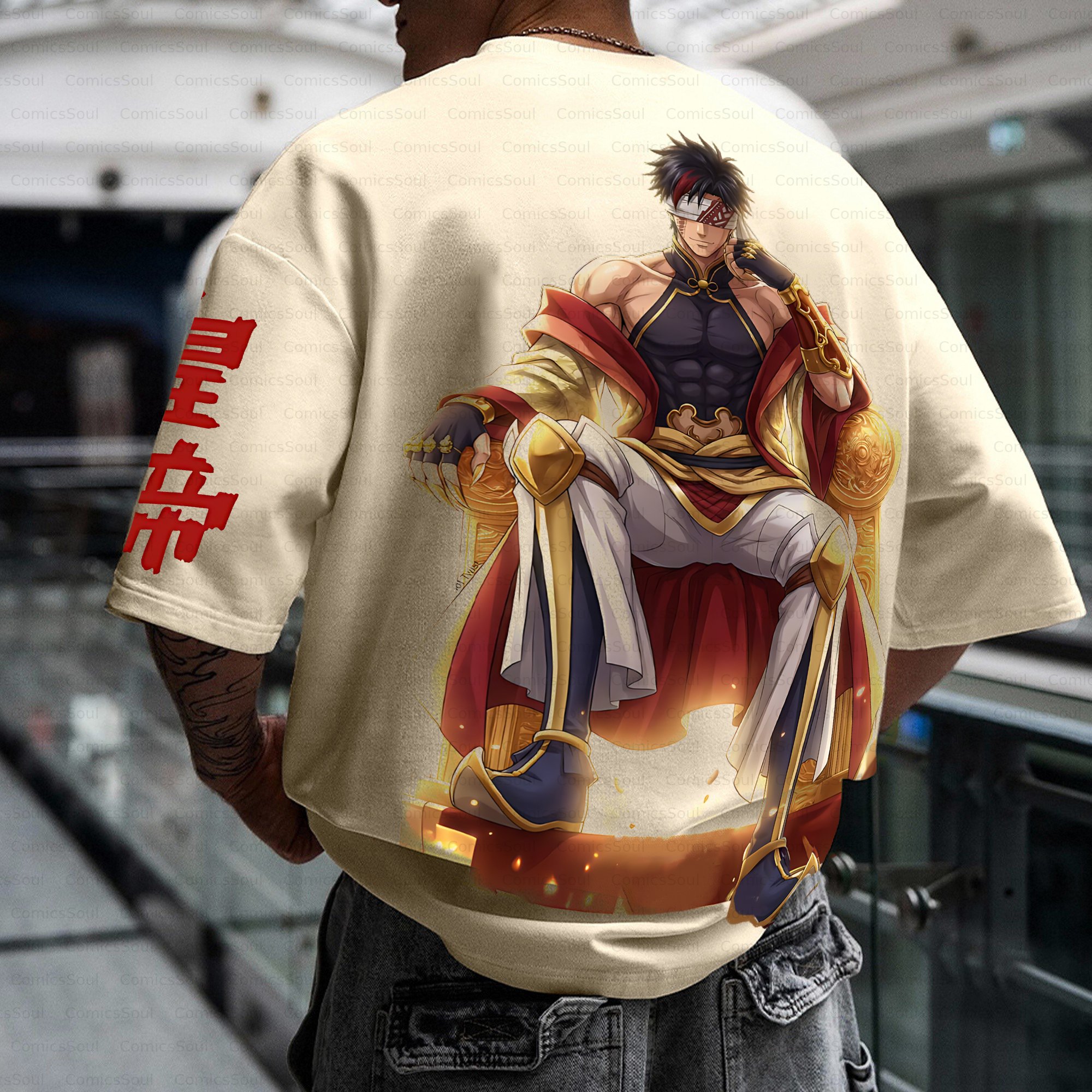 Unisex Anime Inspired Vintage T-Shirt