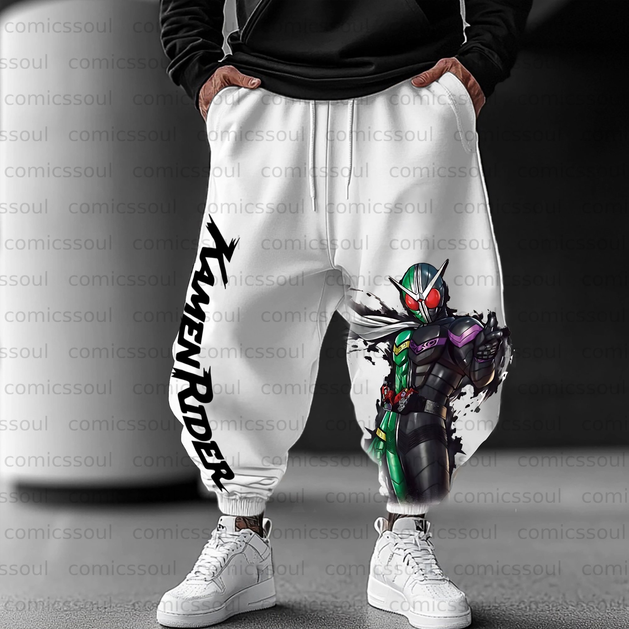 Unisex Anime Inspired Vintage Pants