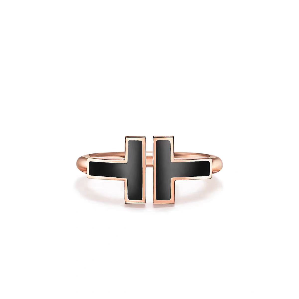 Tiffany Doube T Rings - Original Replica Club