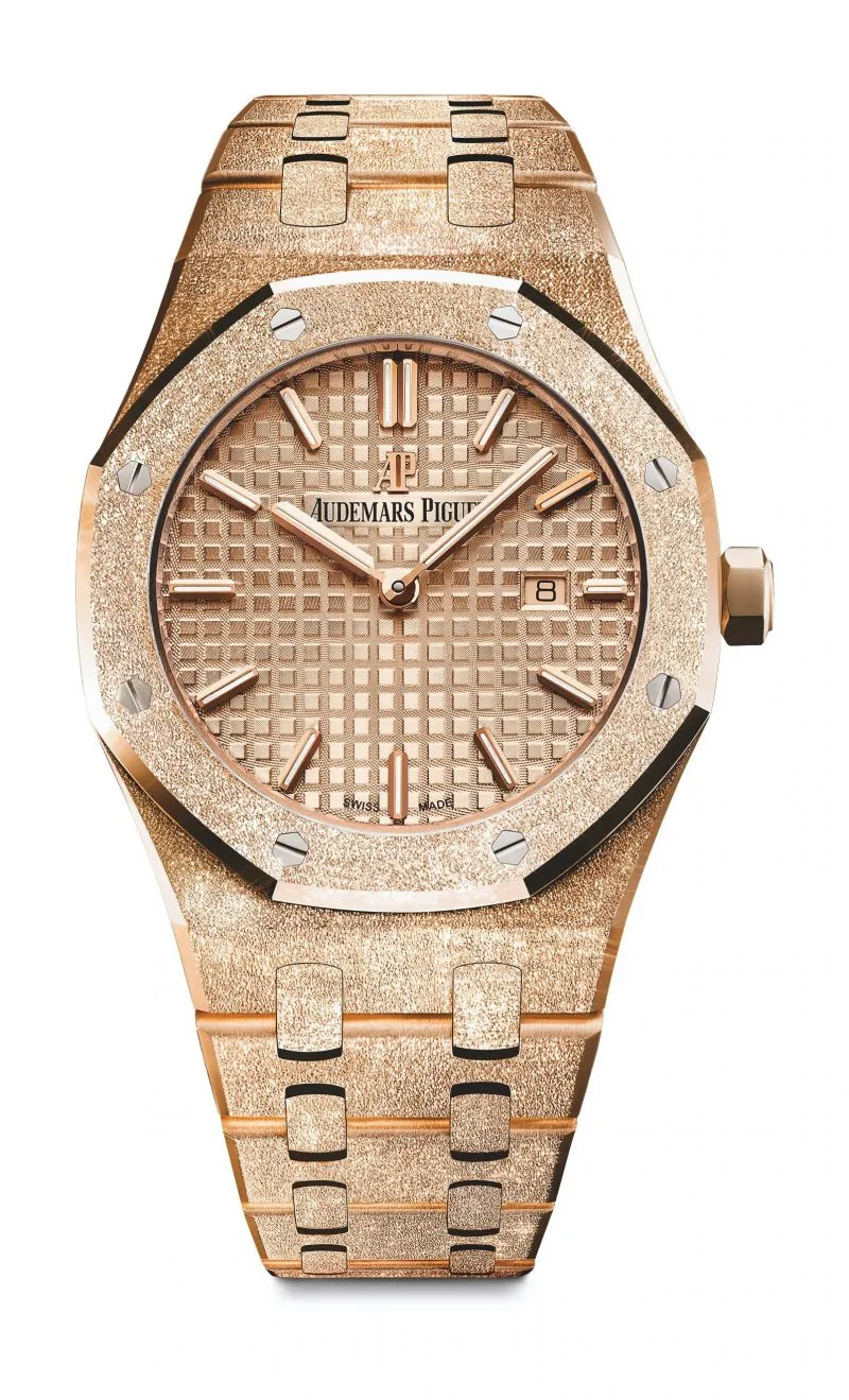 Audemars Piguet Royal Oak Frosted Gold Quartz Gold 67653OR.GG.1263OR.02