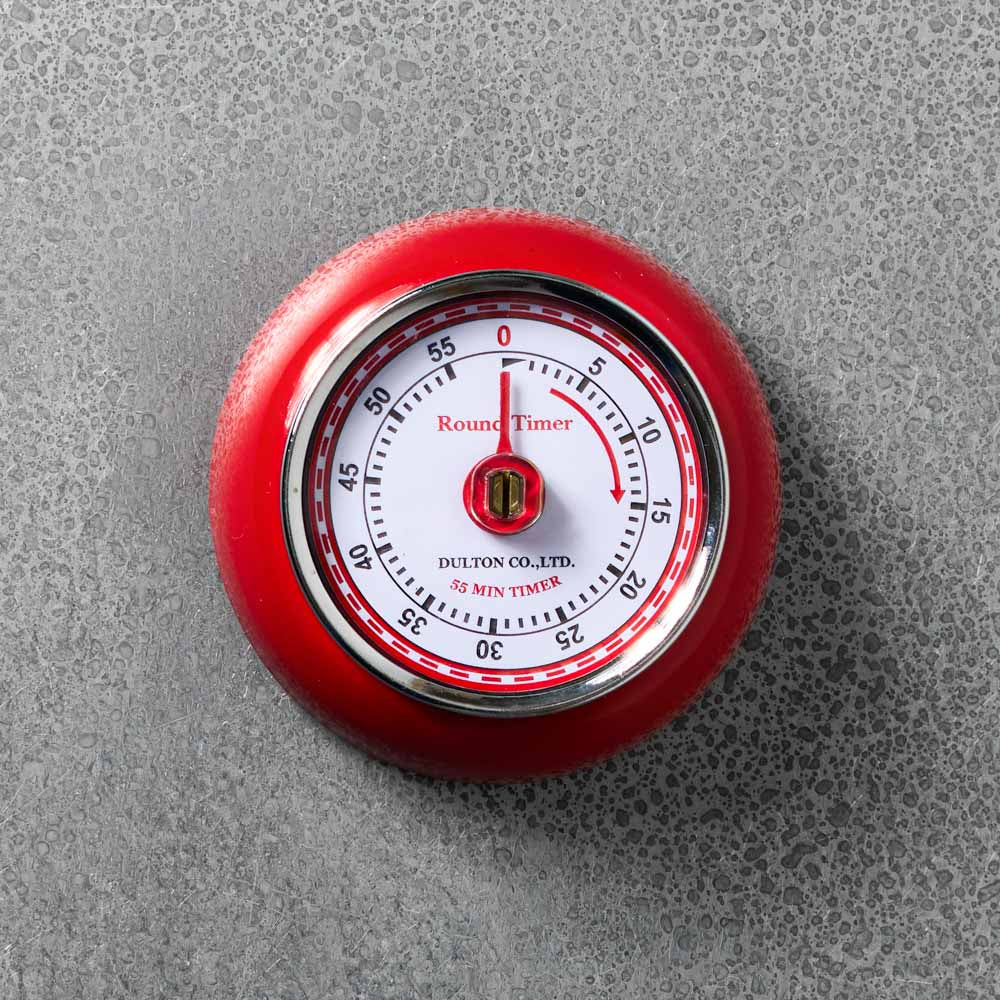 Minuteur de cuisson magnétique - Rouge