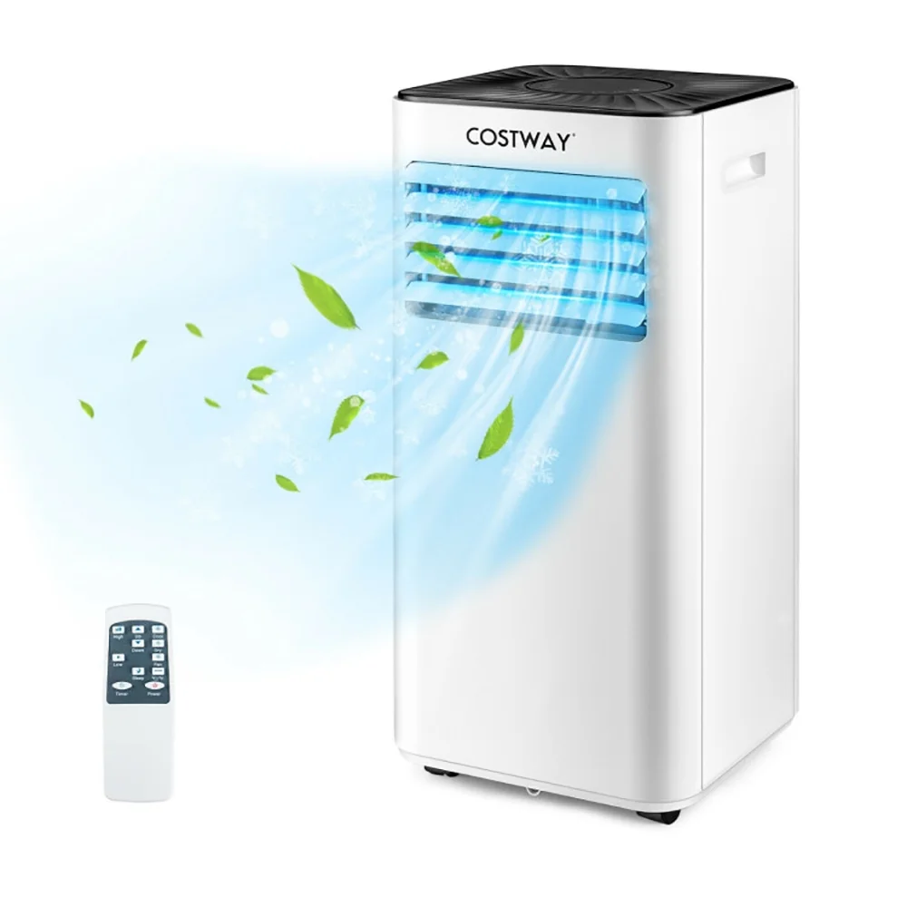 Yardi Yard Portable Air Conditioner 10000 BTU Evaporative Air Cooler Dehumidifier-White, Portable Air Conditioners,Portable AC Cools up to 350 Sq.Ft