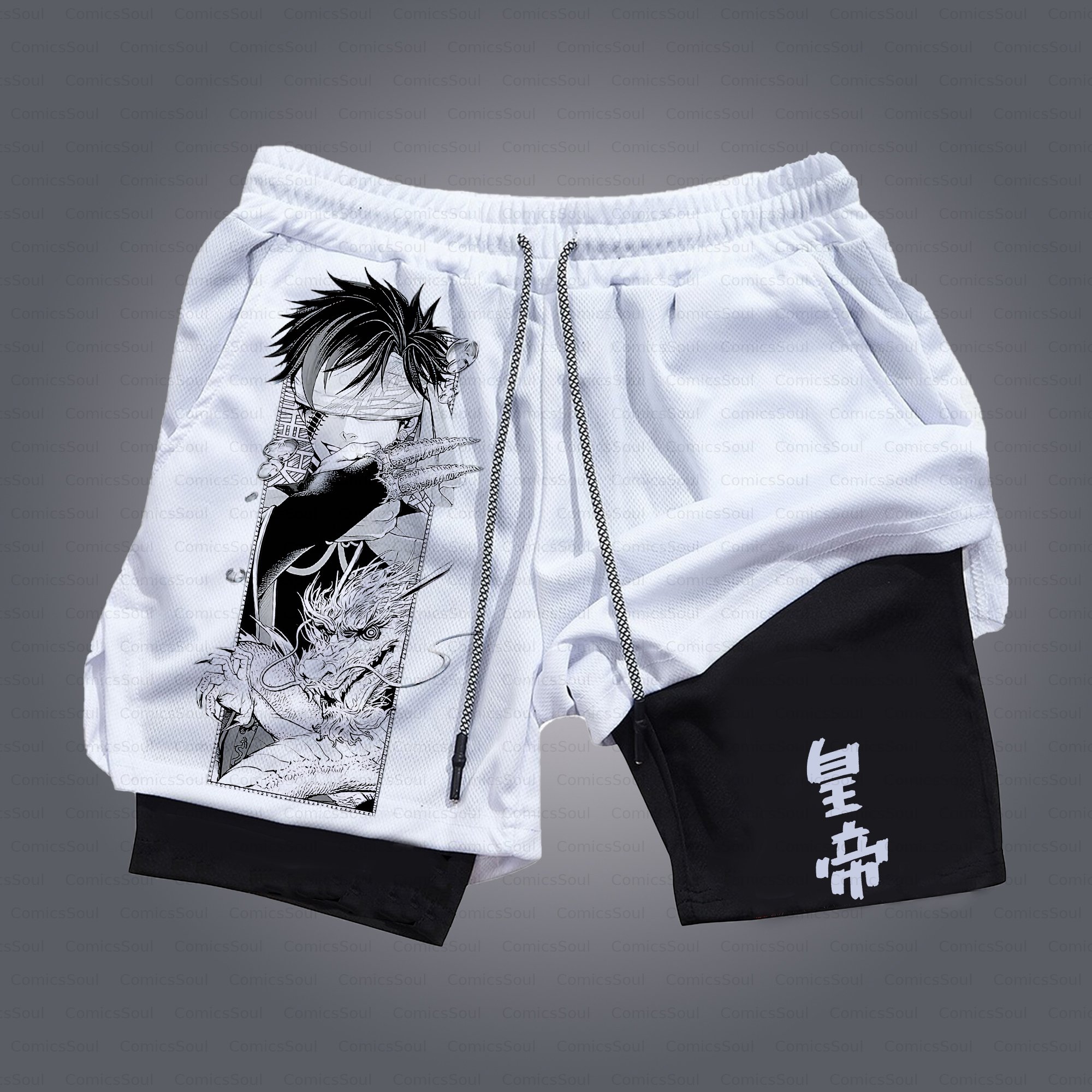 Unisex Casual Anime Streetwear Gym Shorts
