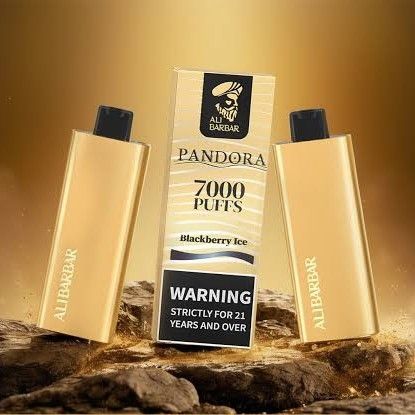 100% Nicotine-Free | Alibarbar Pandora 7000 Züge Einweg E-Zigarette