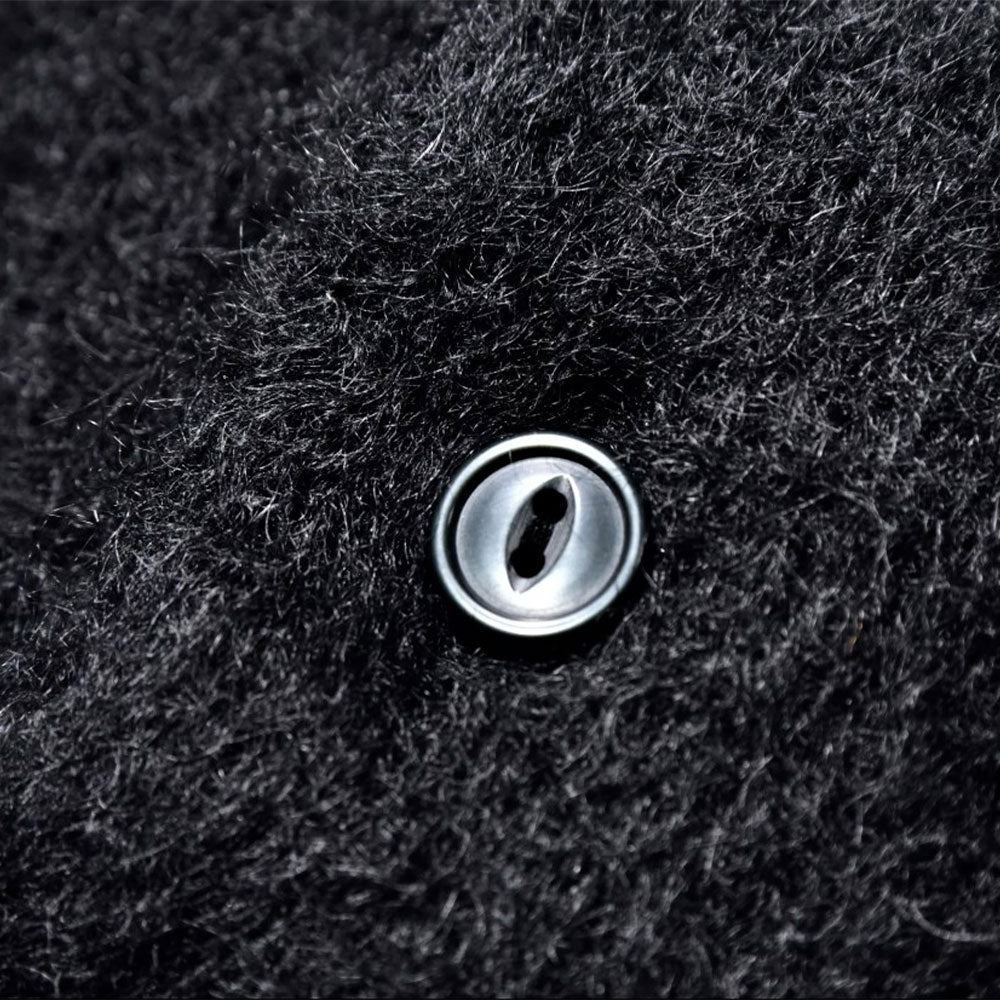 The real McCoys - Cardigan Mohair - Noir