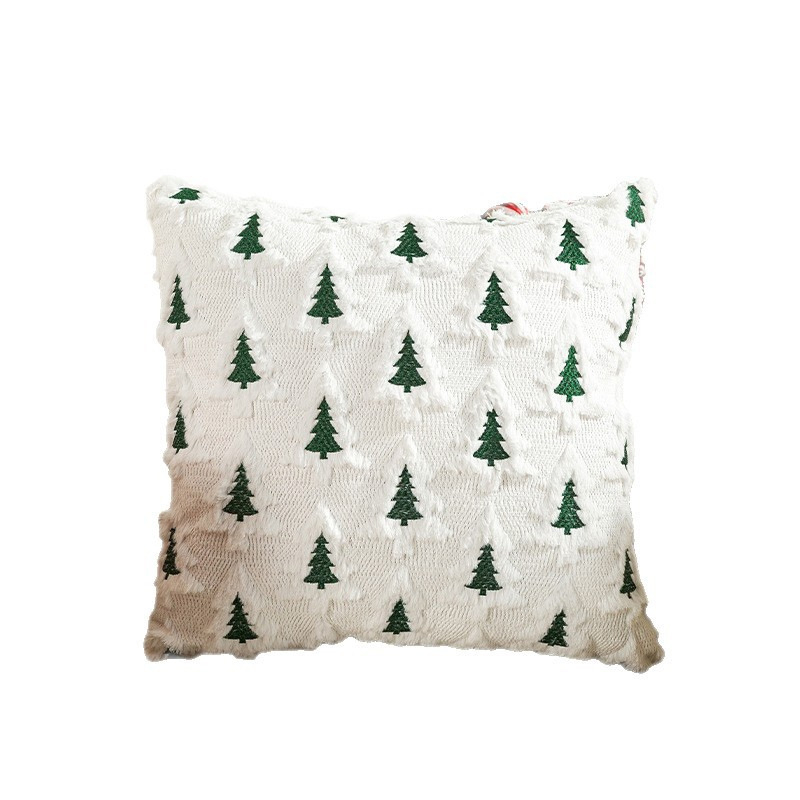 Christmas Throw Soft Faux Fur Pumpkin Autumn Harvest Fluffy Plush Pillow Cases for Couch Cushion Covers