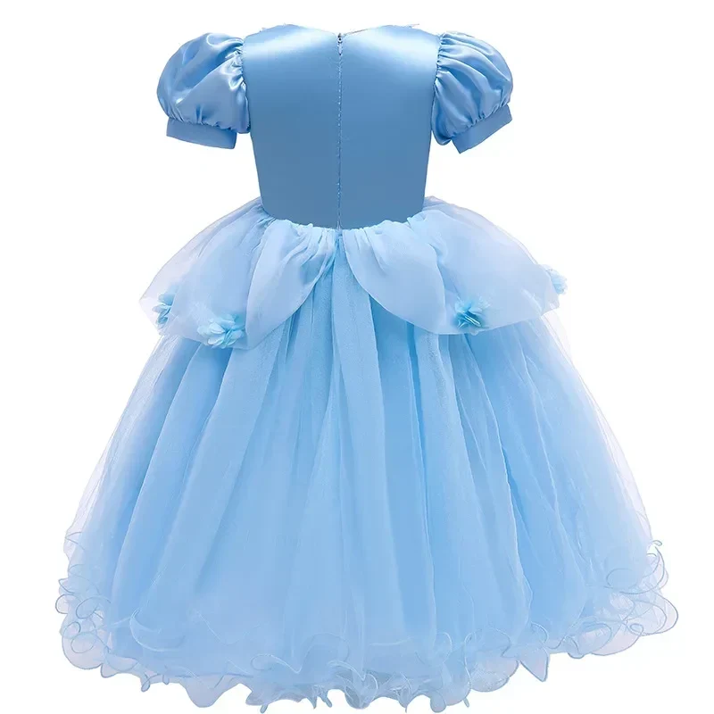 Halloween Costumes Girls Princess Dress Lace Party Gown - Image 5 Halloween Costumes Girls Princess Dress Lace Party Gown - Image 5