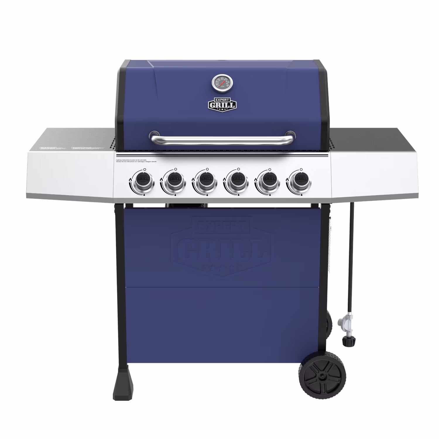 Expert Grill 5 Burner Propane Gas Grill with Side Burner - Image 7