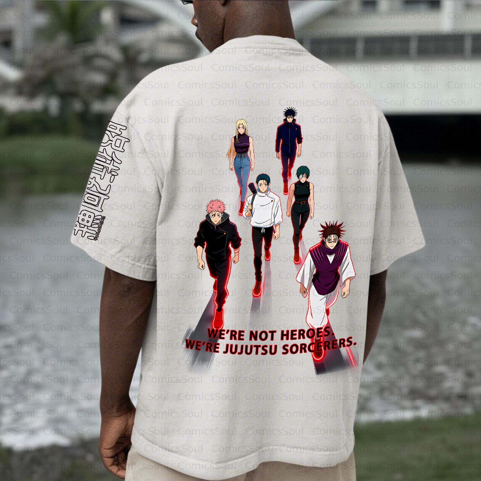 Unisex Anime Inspired Vintage T-Shirt