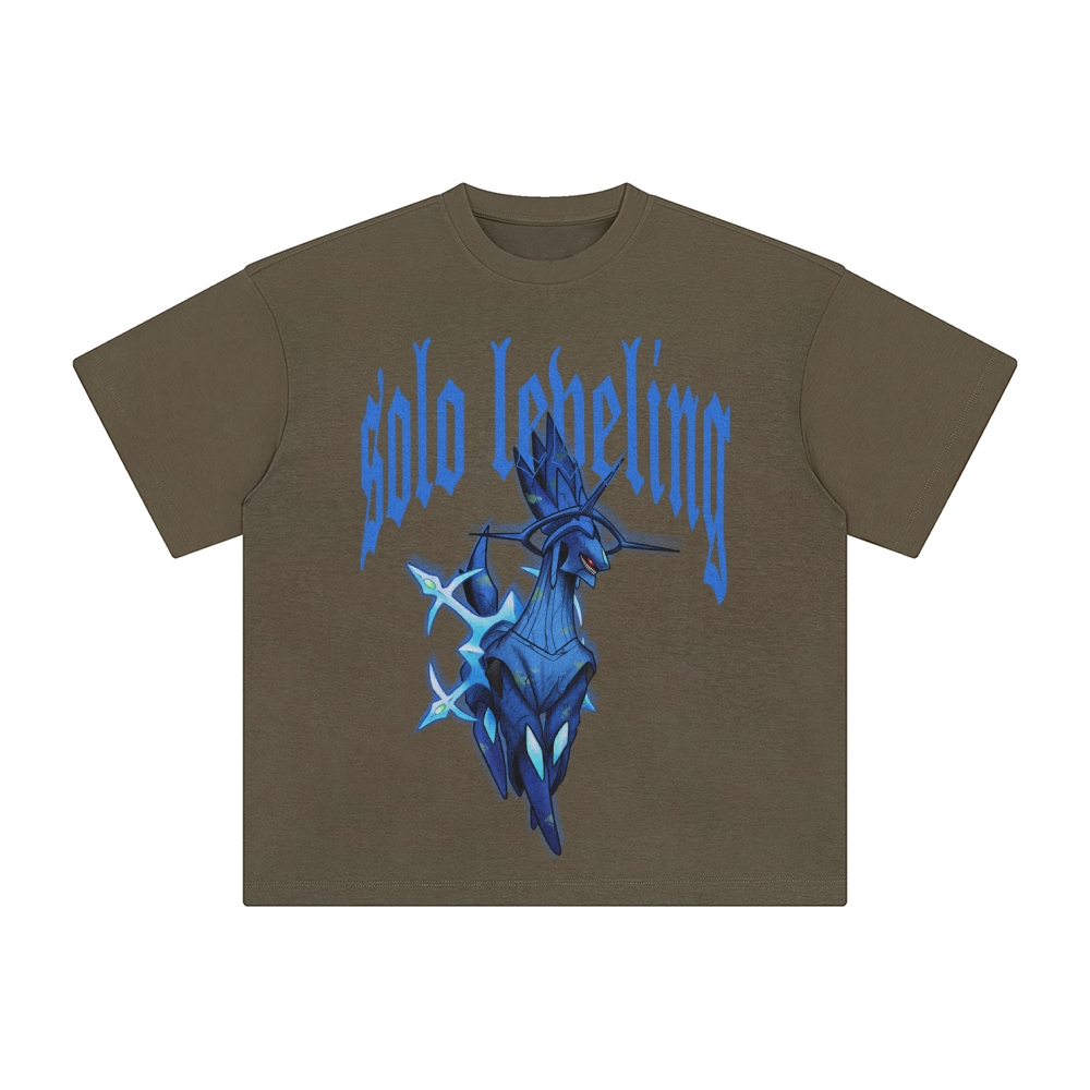 Unisex Anime Inspired Washed  Vintage T-Shirt