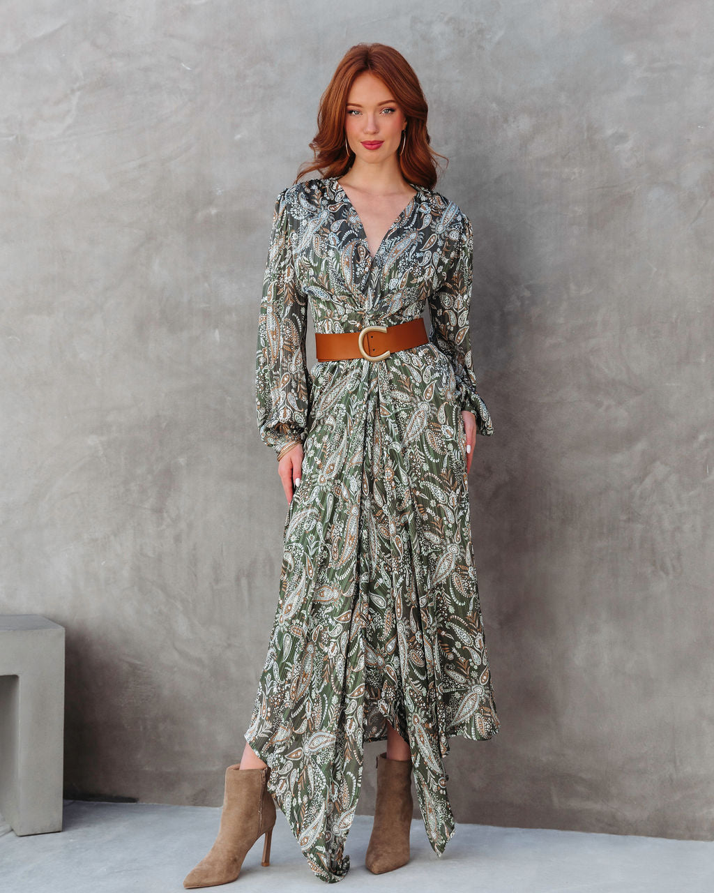 Olivera Paisley Maxi Dress - Se7enfashion