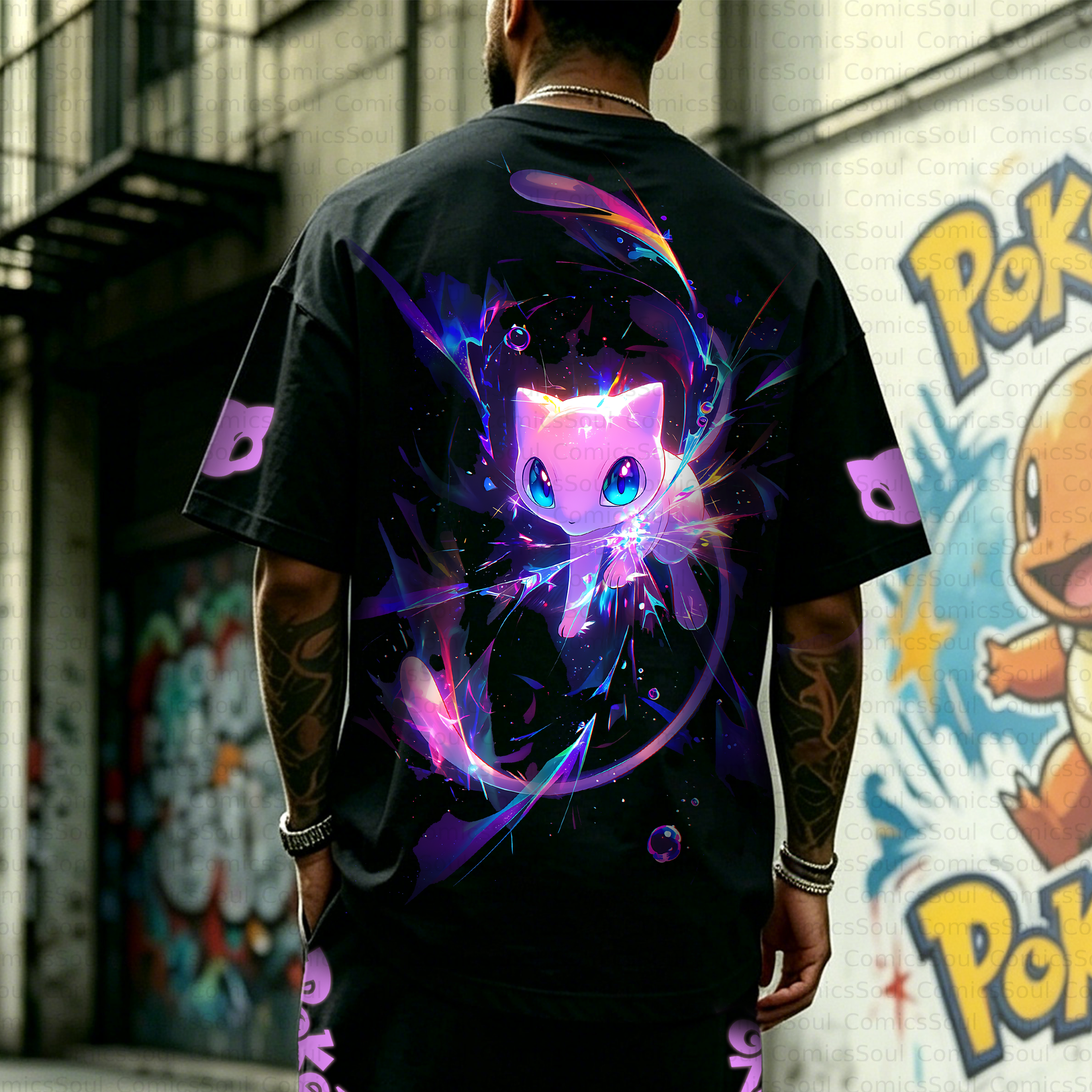 Unisex Anime Inspired Vintage T-Shirt