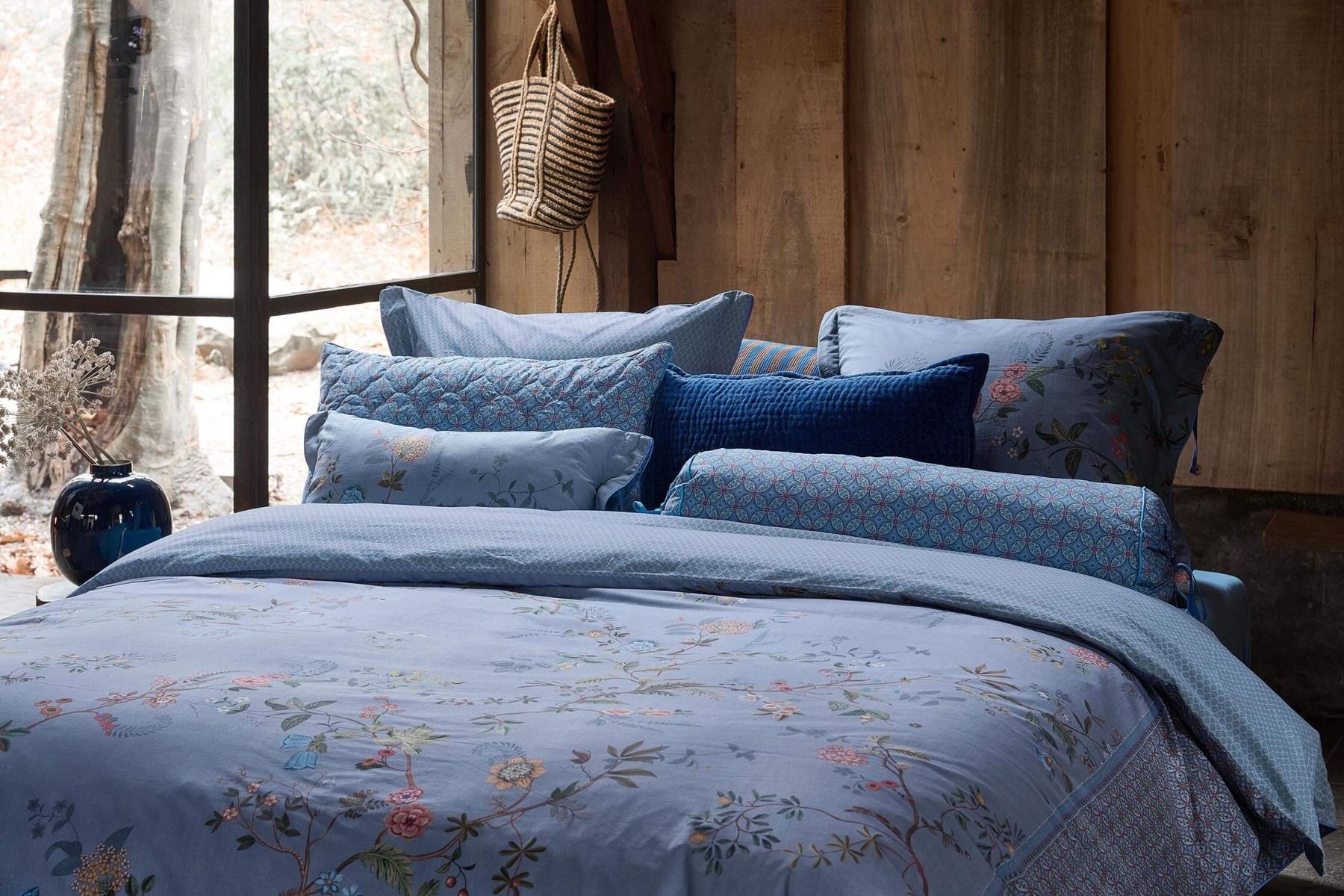 Pillowcase Bustani Blue