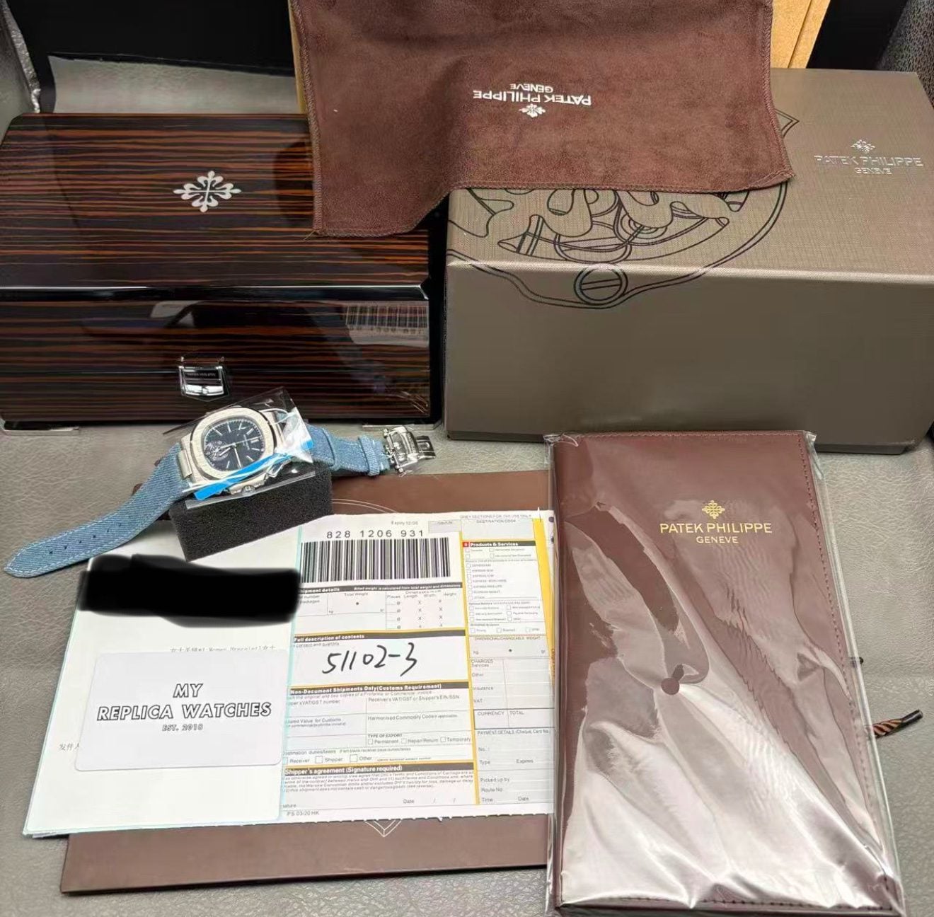 Super Clone Replica Denim Patek Philippe Nautilus 5980/60G – 2024
