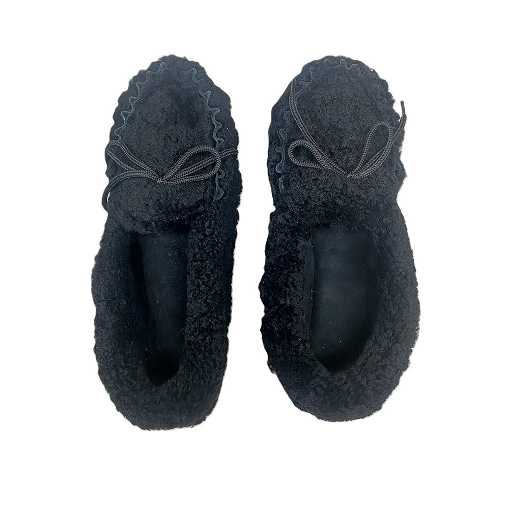 Milona - Chaussons Mocassins - Noir