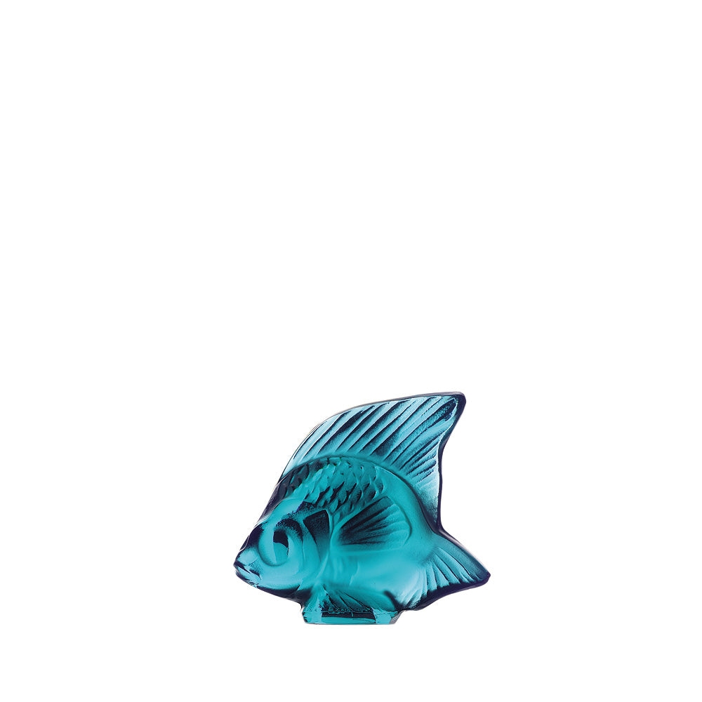 SCULPTURE POISSON - CRISTAL TURQUOISE