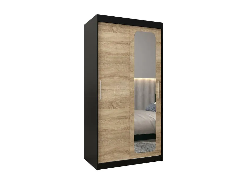 ARMARIO Casabellaes T2 DE PUERTAS CORREDERAS 200/100/62 2 puertas (negro/Casabellaes) 93834ALXS