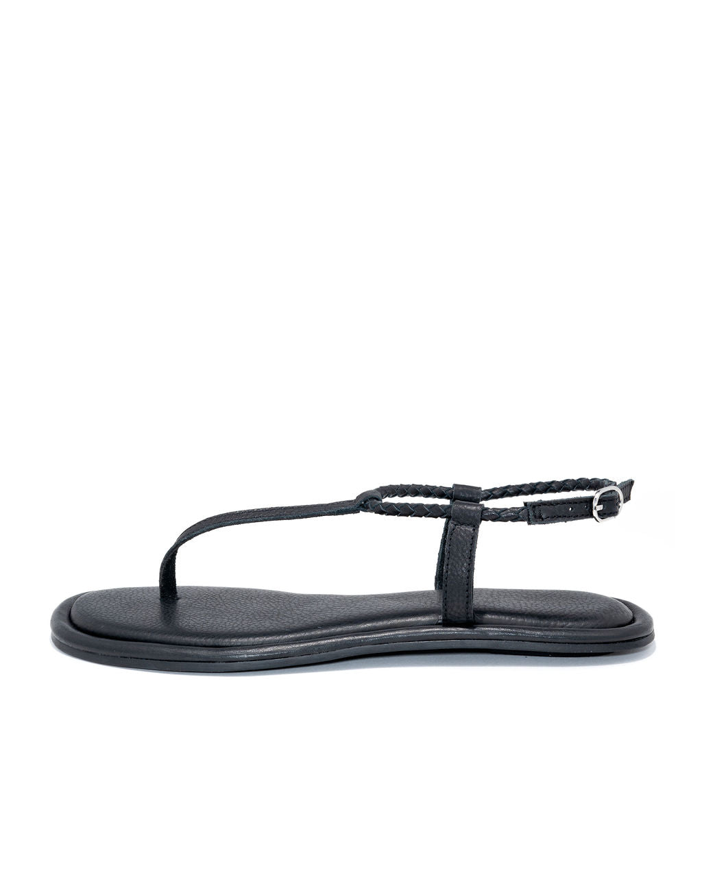 Lively Braided Sandal - Black - FINAL SALE - Se7enfashion
