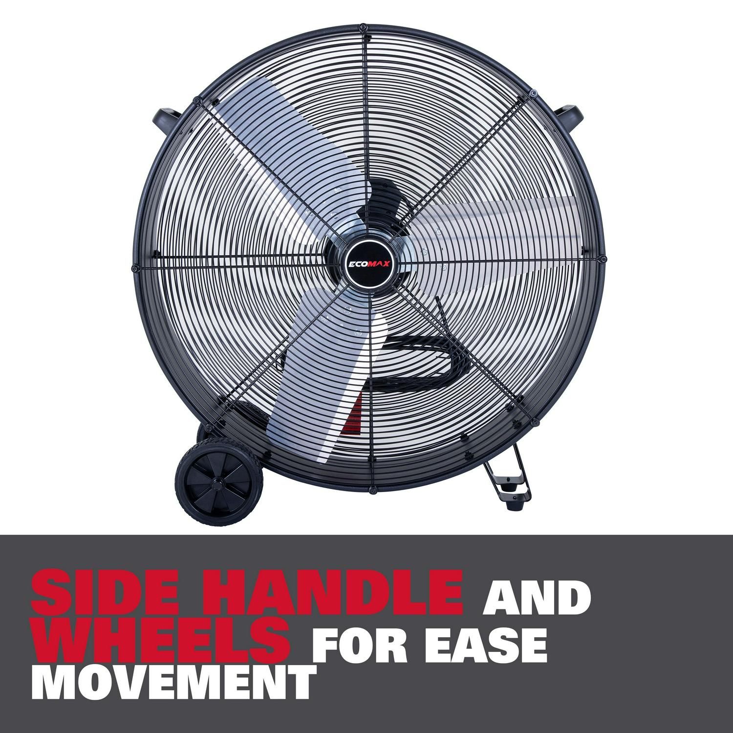Ecomax 30 Inch High Velocity Drum Fan - Image 9