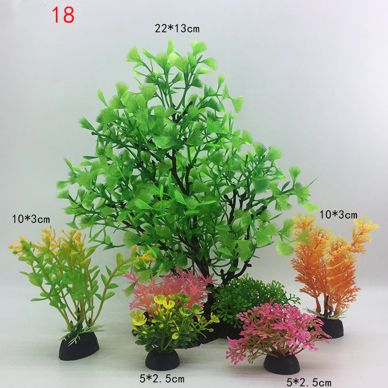 Fish Tank Decoration Simulation Water Plant Artificial Aquarium Landscaping Decor