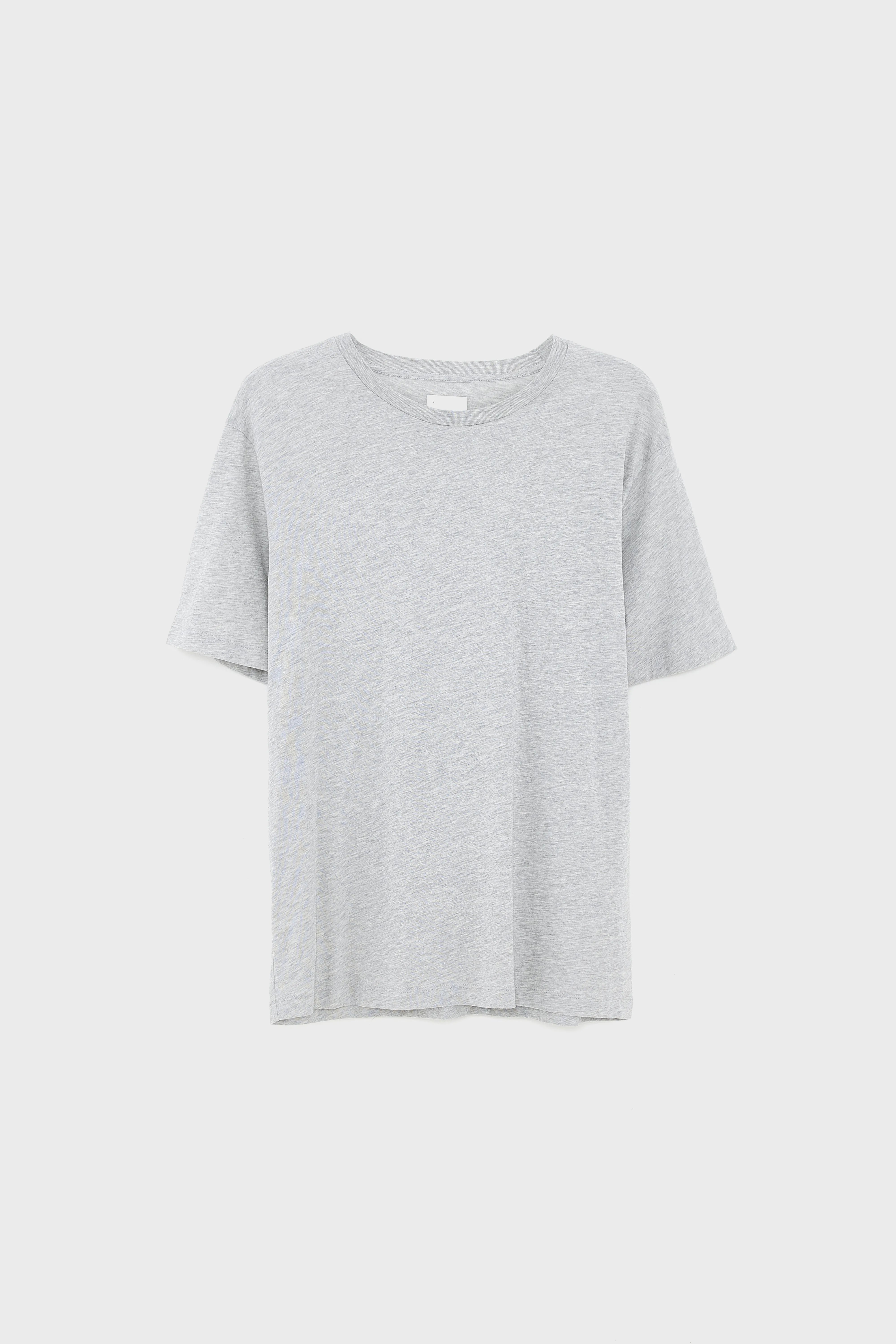 Bellerose Vinx grey short-sleeve t-shirt (242 / M / H. GREY)