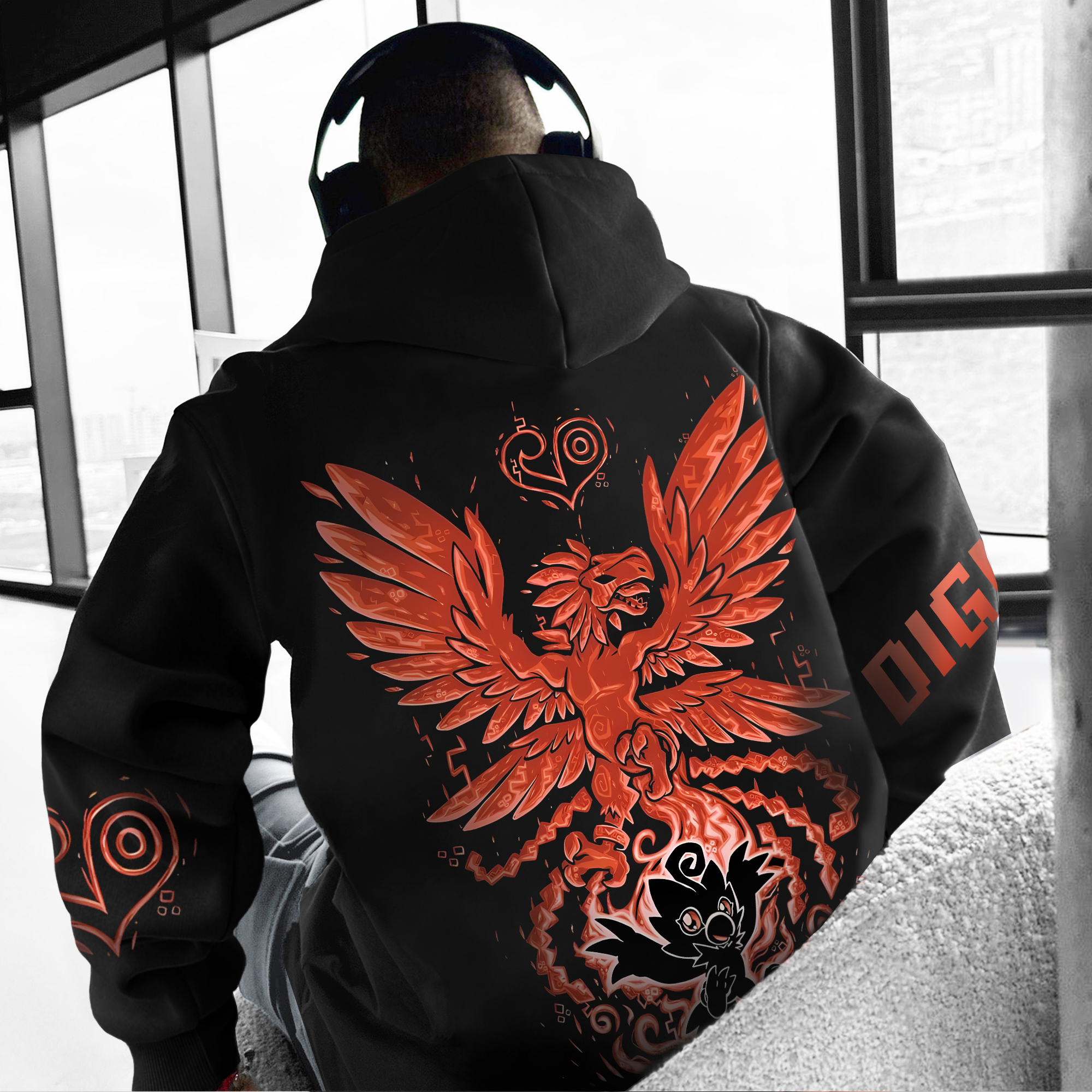 Unisex “Comicssoul” Anime Style Retro Hoodie