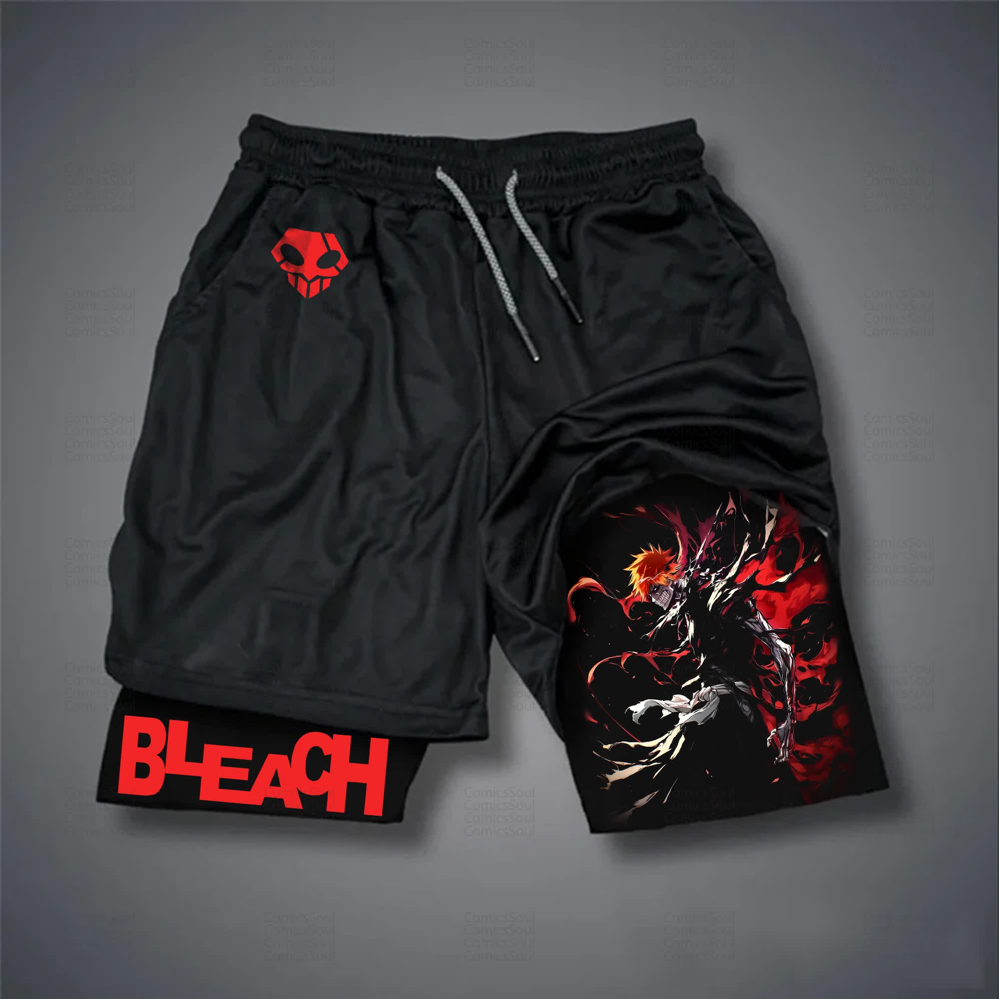 Unisex Casual Anime Streetwear Shorts 丨Comicssoul