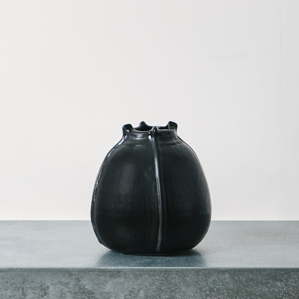 Vase graine - Noir