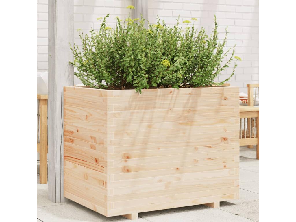 Decoratodo madera maciza de pino 90x60x72 cm