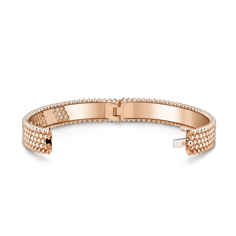 Replicate Perlée diamonds bracelet, 5 rows, medium model(1:1 replica) - Original Replica Club