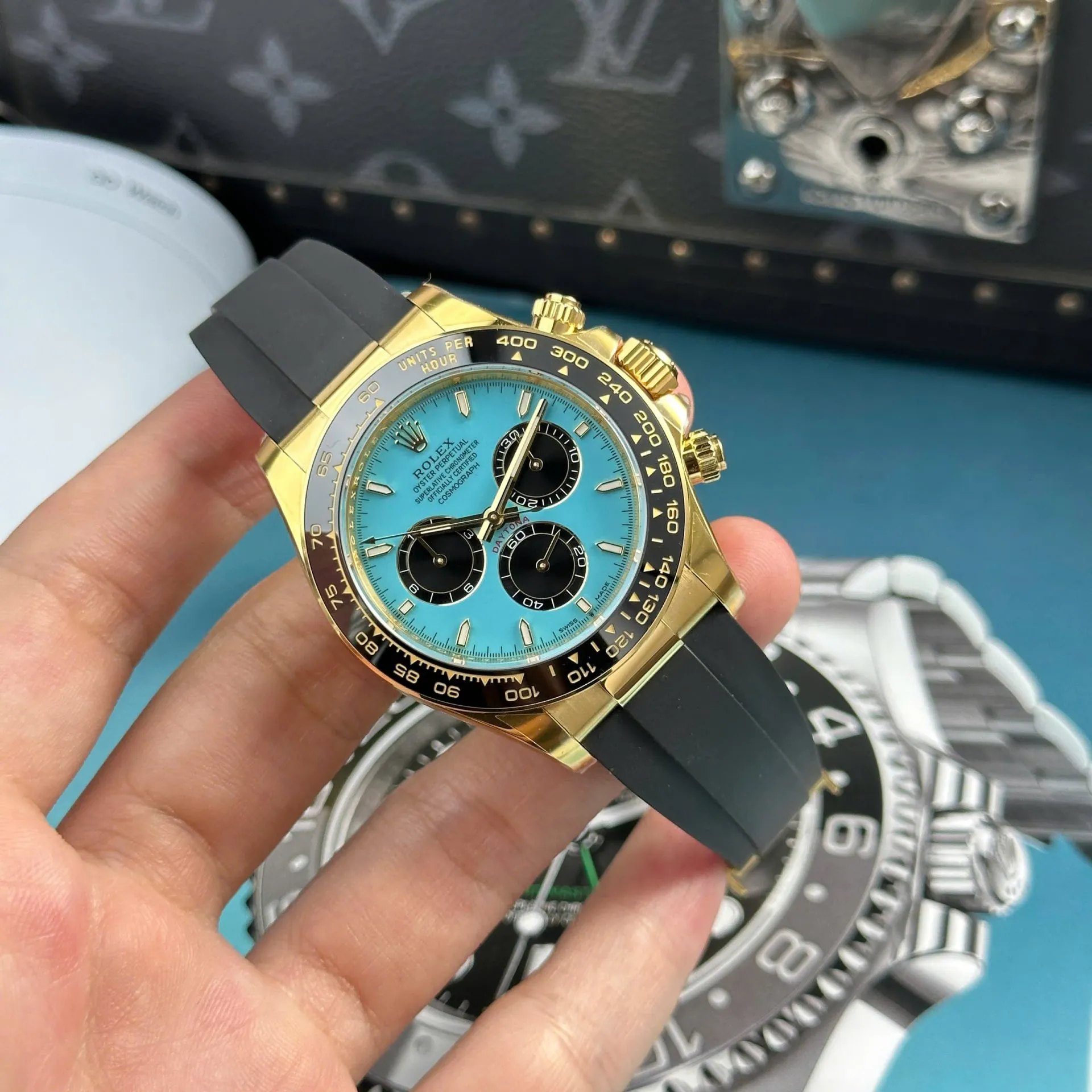 Superclone Rolex Daytona 40 mm 126518LN Tiffany Dial