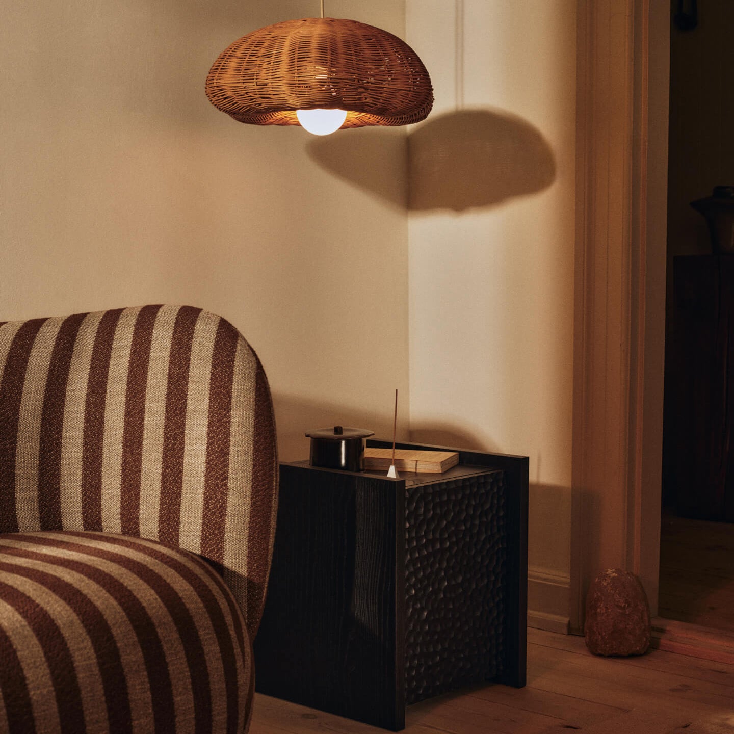 Ferm Living Rivan Lampenkap - Natural