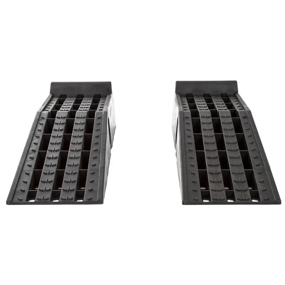 Black Widow Plastic Car Service Ramps, 6.25in Lift, 12in W, Pack Of 2, 10,000 lbs Capacity Per Pair - PSR295 - Image 6 Black Widow Plastic Car Service Ramps, 6.25in Lift, 12in W, Pack Of 2, 10,000 lbs Capacity Per Pair - PSR295 - Image 6