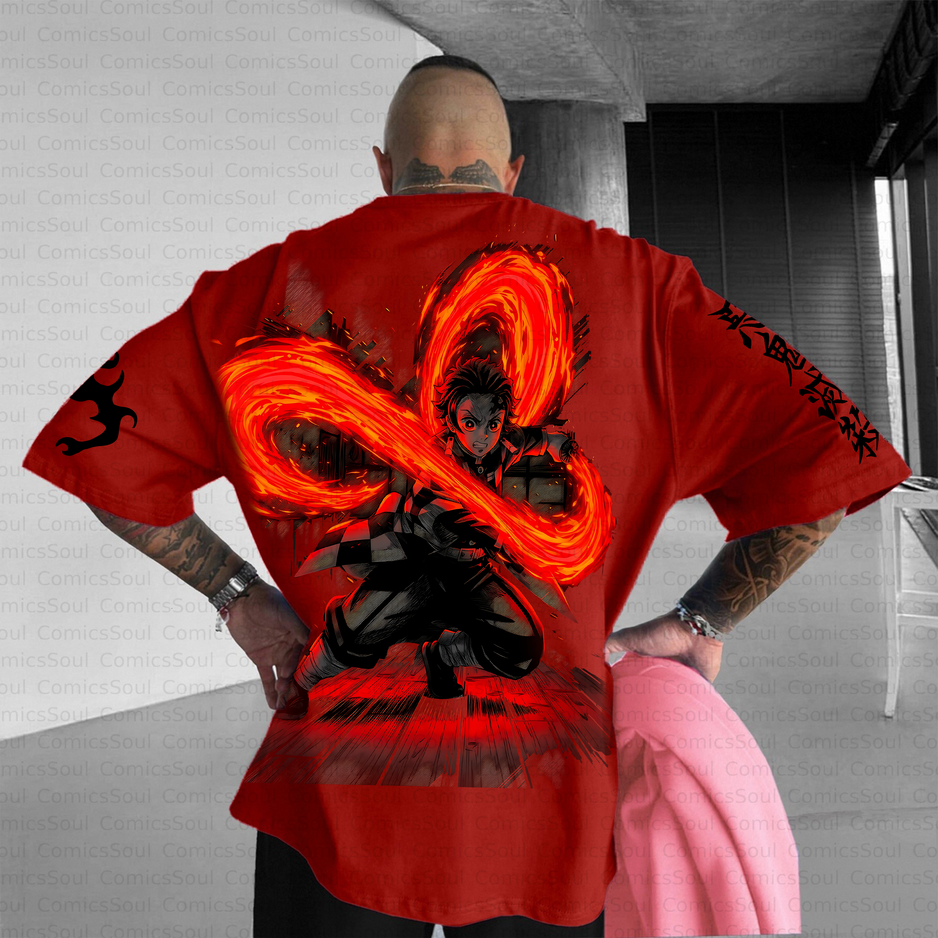 Unisex Anime Inspired Vintage T-Shirt