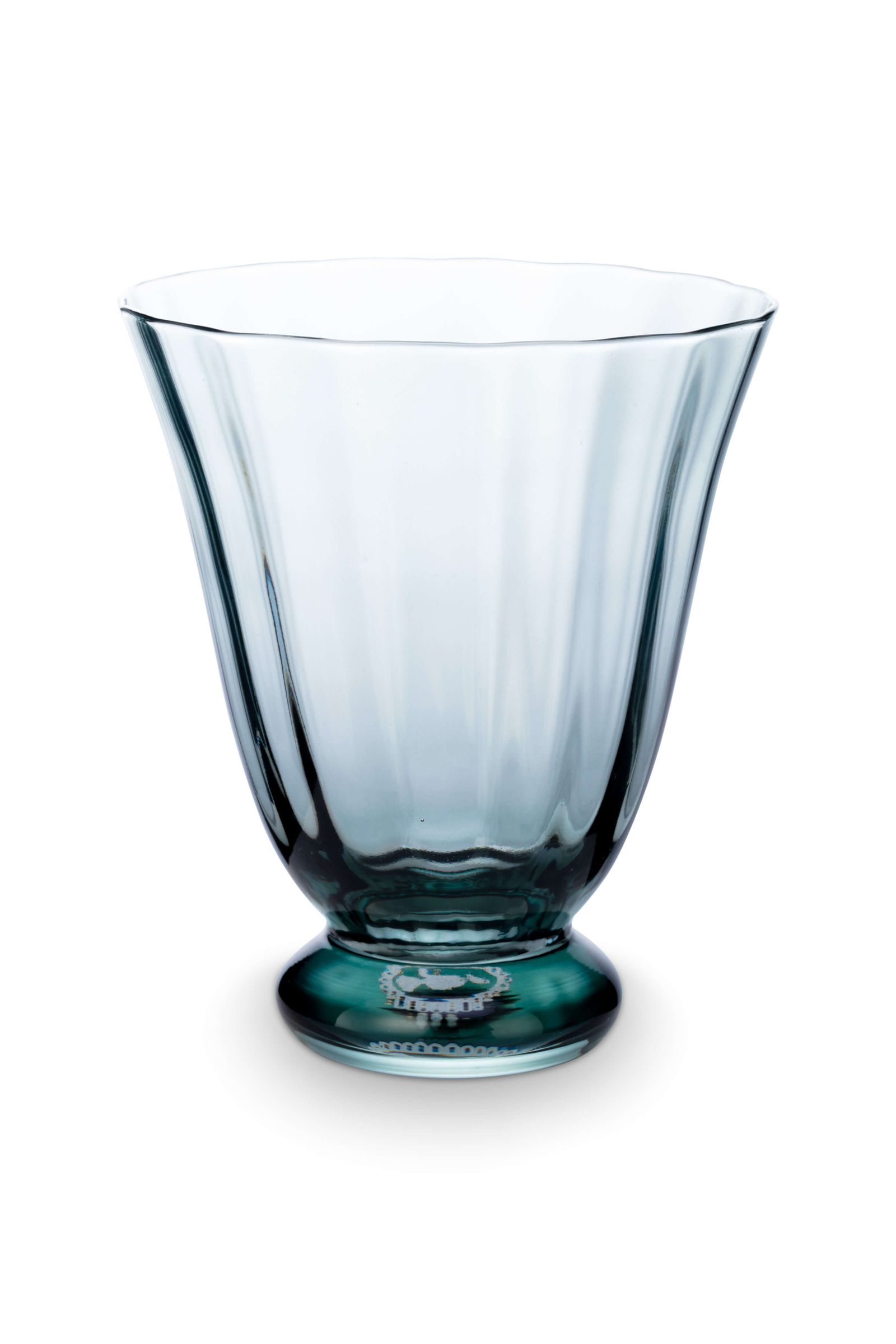 Water Glass Tulip Dark Blue 280ml
