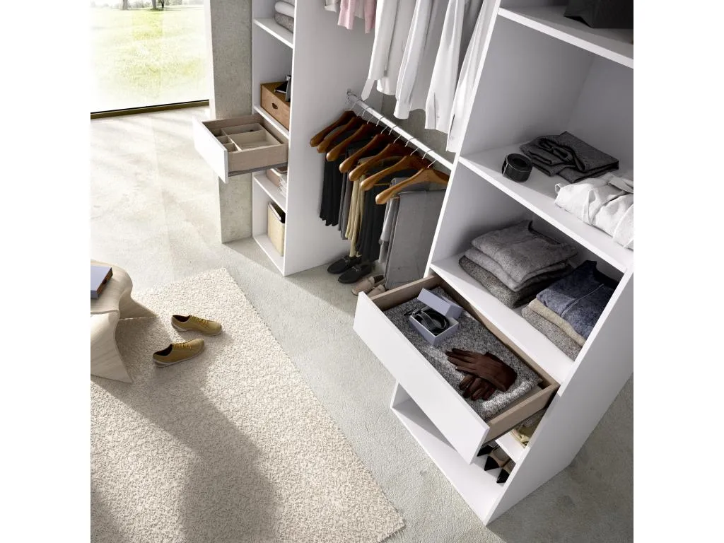 Armario 2 Puertas Corredera Francomuebleses blanco