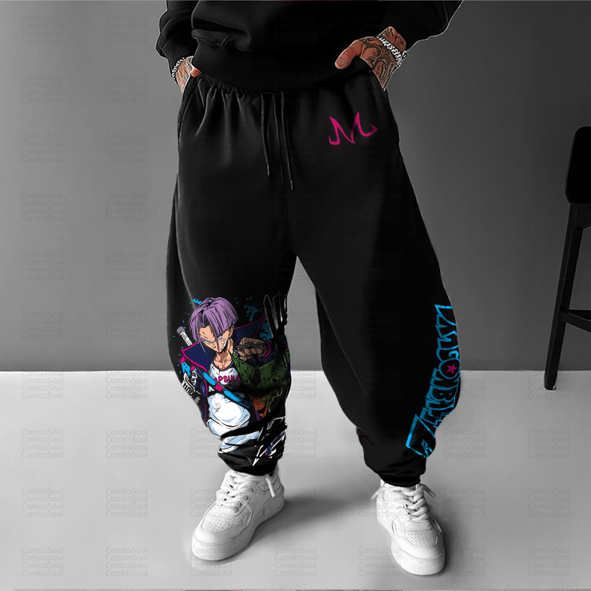 Unisex Anime Inspired Vintage Pants丨Comicssoul