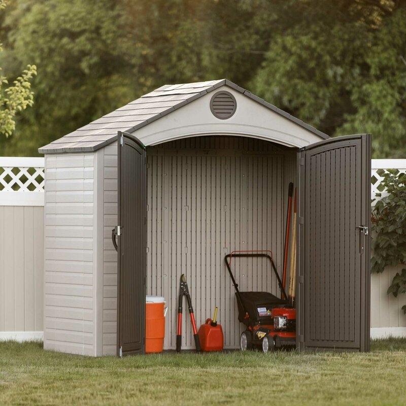 WAYFAIR 8 Ft. W X 5 Ft. D Plastic Storage Shed