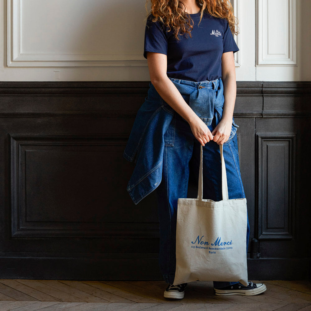 Merci - Tote bag en coton Non Merci 