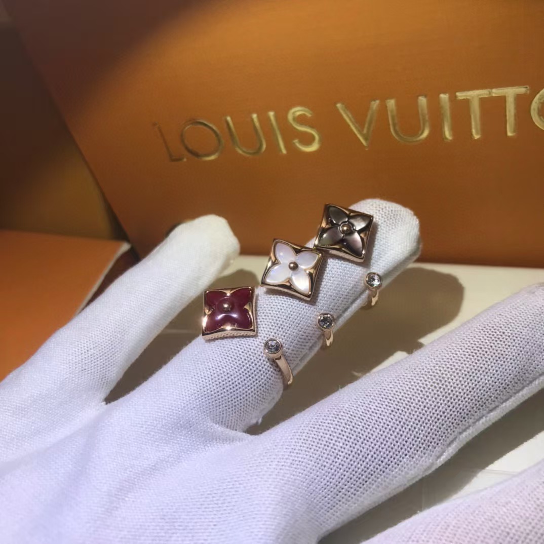 Louis Vuitton Color Blossom Mini Star Ring - Original Replica Club