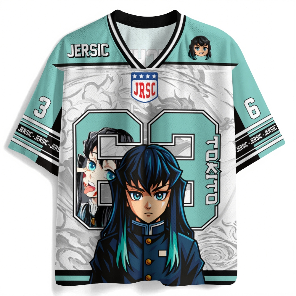 Demon Slayer Anime Football Jersey