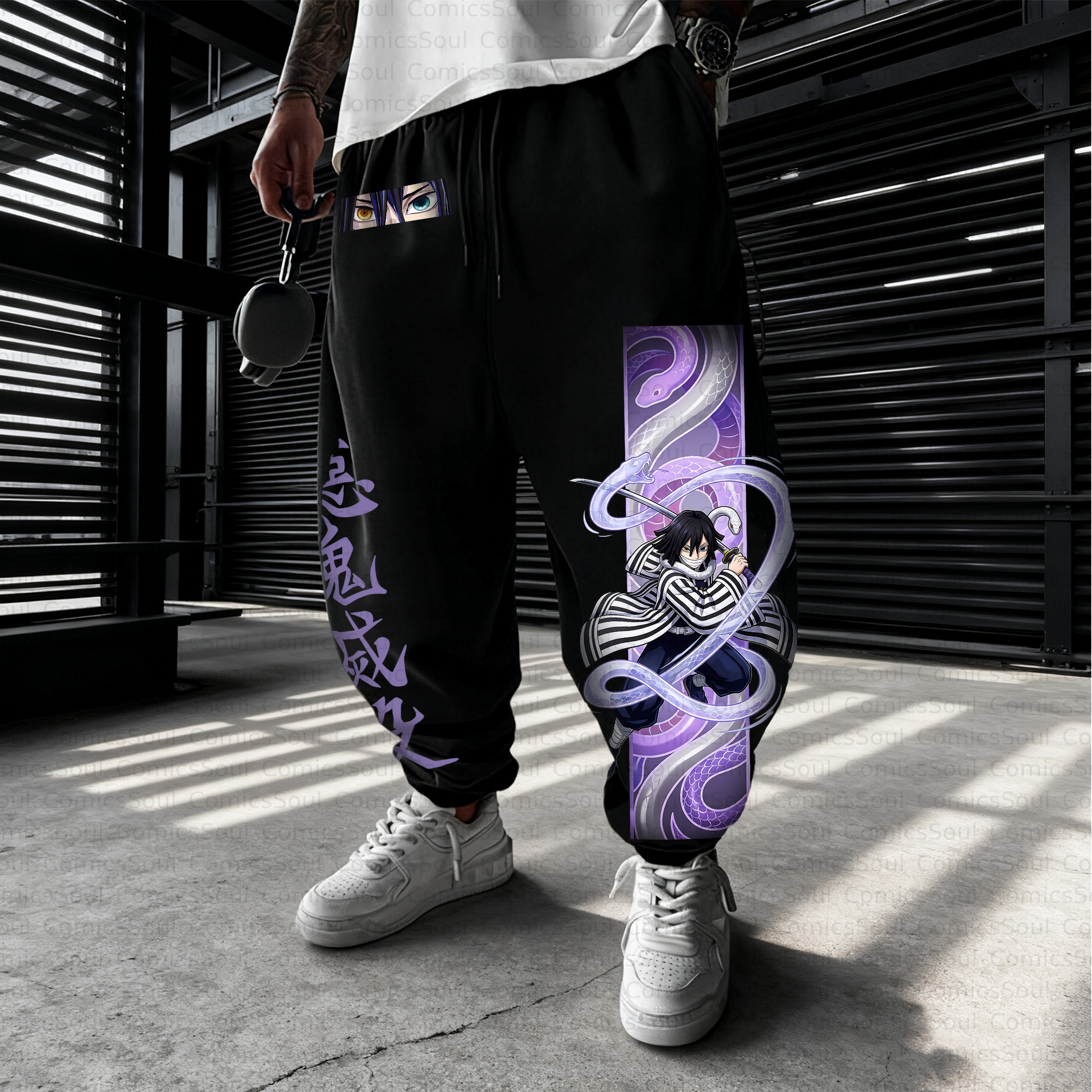 Unisex Casual Anime Streetwear Pant
