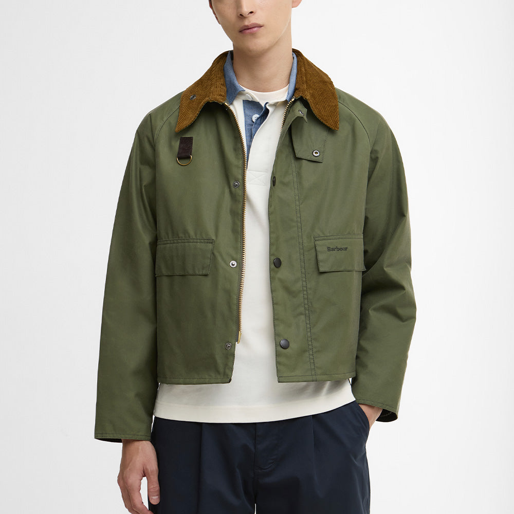 Barbour - Veste Spey Wax - Light Moss