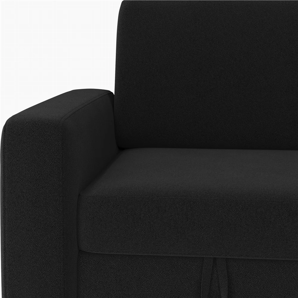 Alden Design Reversible Sectional Sofa with USB & Type-C Ports for Livingroom, Light Gray - Image 25