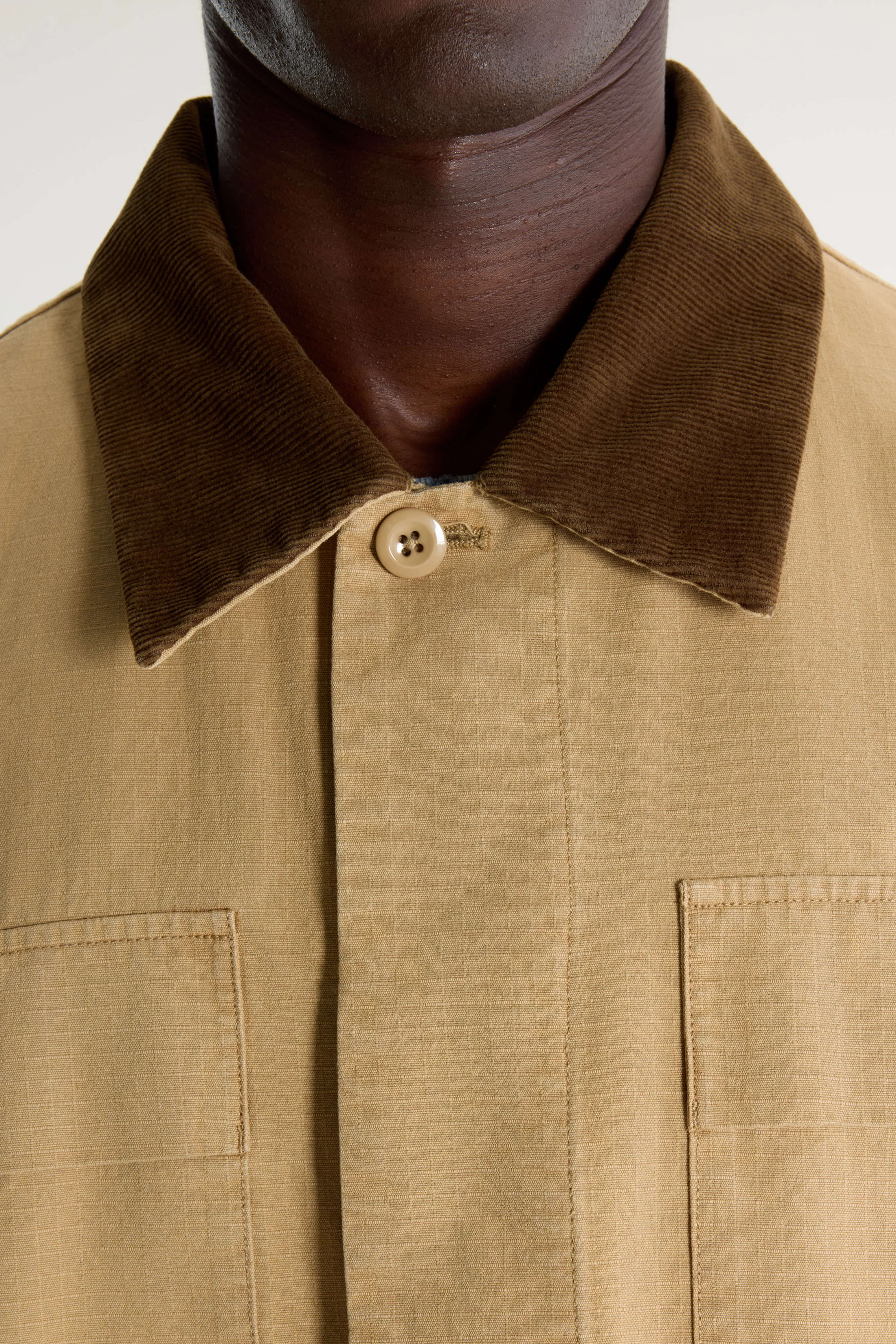 Bellerose Plover work-wear overshirt (261 / M / CLAY)